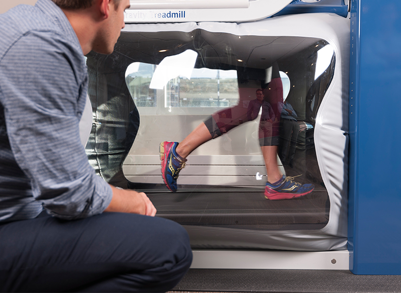 zero gravity treadmill physical therapy