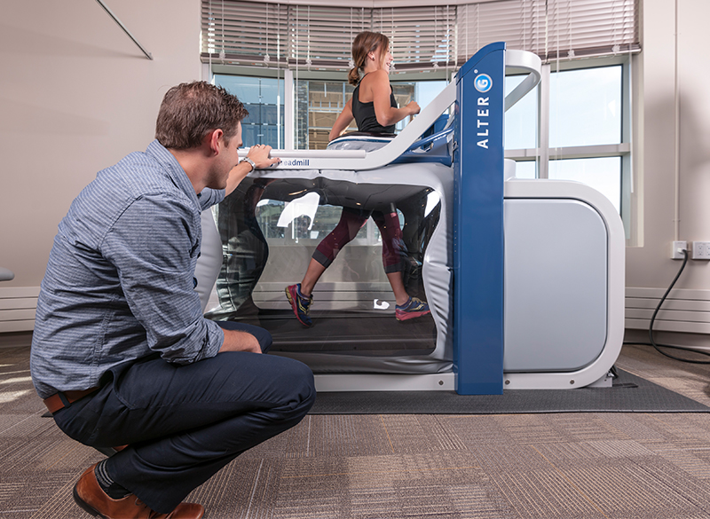 zero gravity treadmill physical therapy